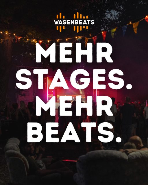 𝟮𝟬𝟮𝟲 𝗵𝗮𝘁 𝗺𝗲𝗵𝗿. 🚀

Mehr Stages, Beats, Artists, Erinnerungen, Gänsehaut, Sommervibes, Sound, Energie, Momente, Gefühle, Highlights, Bass, Emotion.

𝟮𝟬𝟮𝟲 𝗵𝗮𝘁 𝗺𝗲𝗵𝗿 𝗪𝗔𝗦𝗘𝗡𝗕𝗘𝗔𝗧𝗦. ✨

🗓️ 4. Juli 2026
📍 Sauwasen, Püttlingen
🎫 Earlybeats erhältlich ab 𝟳. 𝗡𝗼𝘃𝗲𝗺𝗯𝗲𝗿 ⏳

#Wasenbeats2026 #FestivalVibes #more