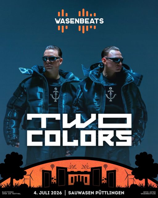 𝗟𝗜𝗡𝗘-𝗨𝗣 🚀

Wir präsentieren stolz den 𝗙𝗲𝘀𝘁𝗶𝘃𝗮𝗹-𝗛𝗲𝗮𝗱𝗹𝗶𝗻𝗲𝗿 des WASENBEATS 2026 🥳

💥 𝘁𝘄𝗼𝗰𝗼𝗹𝗼𝗿𝘀 💥

twocolors ist ein Berliner Duo (Pierro & Emil) mit über 4,7 Milliarden Streams weltweit, Multi-Platin-Auszeichnungen in mehr als 20 Ländern und rund 6 Millionen monatlichen Hörer:innen auf Spotify.
Der internationale Durchbruch gelang 2020 mit „𝗟𝗼𝘃𝗲𝗳𝗼𝗼𝗹“ (über 350 Mio. Spotify-Streams), gefolgt von Hits wie „𝗛𝗲𝗮𝘃𝘆 𝗠𝗲𝘁𝗮𝗹 𝗟𝗼𝘃𝗲“, „𝗚𝗿𝗮𝘃𝗶𝘁𝘆“ (feat. ÁSDÍS) und „𝗨𝗠𝗦“.

twocolors schreiben, produzieren, mischen, mastern und visualisieren ihre Musik vollständig selbst und stehen für modernen, emotionalen Electronic-Pop aus Berlin.

@twocolors 🔥

🗓️ 4. Juli 2026
📍 Sauwasen, Püttlingen 
🎫 wasenbeats.de

#wasenbeats #festival #event #headliner #lineup