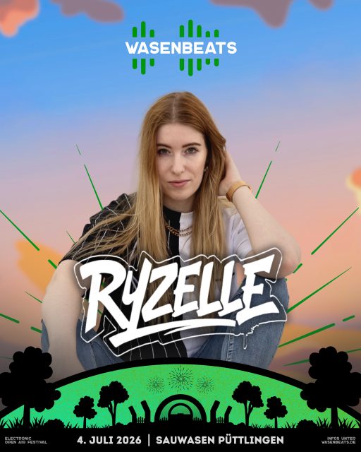 𝗟𝗜𝗡𝗘-𝗨𝗣 🚀

Neuzugang im Magical Forest 🌳✨

💥 𝗥𝗬𝗭𝗘𝗟𝗟𝗘 💥

Deutsche DJ und Producerin - Sie trat unter anderem beim Luxembourg Open Air und dem Trier Music Festival auf und spielte in Städten wie Luxemburg, Frankfurt, Mainz und Trier.

Ihre Sets stehen für energiegelandene Grooves, klare Dynamik und kraftvolle Basslines - authentisch, raw und unverwechselbar.

@ryzelle_music 🔥

🚀 EDM | Hardstyle | House | Techno
🔥 3 Stages | 36 Artists
🗓️ 4. Juli 2026
📍 Sauwasen, Püttlingen 
🎫 wasenbeats.de

#wasenbeats #festival #event #lineup