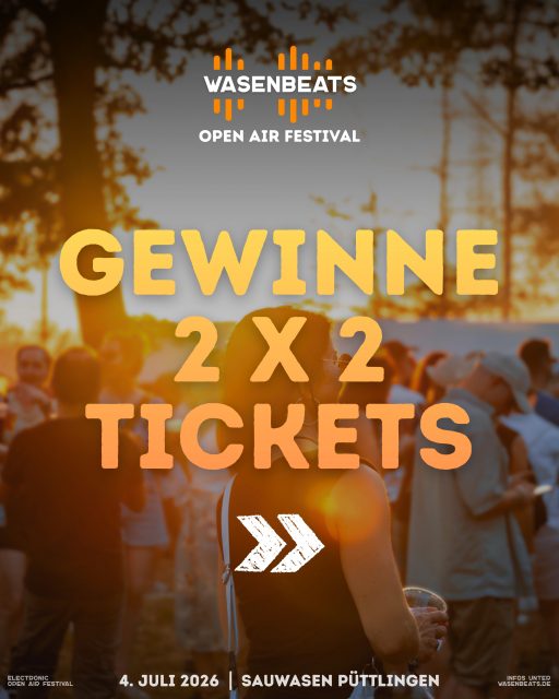 𝗚𝗲𝘄𝗶𝗻𝗻𝘀𝗽𝗶𝗲𝗹 💛

2500 Follower… absolut crazy 🤩
Wie ihr wisst geben wir für euren Support immer etwas zurück 💛

Wir verlosen deshalb zum letzten Mal 2 x 2 Festivaltickets für dich und deine +1 🎫

✨ 𝗦𝗼 𝗻𝗶𝗺𝗺𝘀𝘁 𝗱𝘂 𝘁𝗲𝗶𝗹:
1️⃣ Folge uns (@wasenbeats)
2️⃣ Speichere diesen Beitrag 🔁
3️⃣ Kommentiere, mit wem du in wenigen Wochen komplett abgehst 🤪
💥 𝗕𝗼𝗻𝘂𝘀: Teile diesen Beitrag in deiner Story und markiere uns (@wasenbeats) für 𝗱𝗼𝗽𝗽𝗲𝗹𝘁𝗲 Gewinnchance 🥳

Das Gewinnspiel endet am 15.06.2026 um 23:59 Uhr.

‼️Der / die Gewinner:in wird ausschließlich auf unserem Instagram Kanal bekannt gegeben.
Bitte passt vor Fake-Accounts auf! Erfahrungsgemäß entstehen viele Bot-Accounts bei unseren Gewinnspielen.

 Wir sagen DANKE & wünschen allen Teilnehmern viel Glück 🍀

🚀 EDM | Hardstyle | House | Techno
🔥 3 Stages | 36 Artists
🗓️ 4. Juli 2026
📍 Sauwasen, Püttlingen 
🎫 wasenbeats.de

#wasenbeats #festival #event #gewinnspiel 

🔗 Mit der Teilnahme am Gewinnspiel erklärst du dich mit den Teilnahmebedingungen einverstanden. Diese, die Datenschutzerklärung und unser Impressum findest du hier:
https://www.wasenbeats.de/gewinnspiel